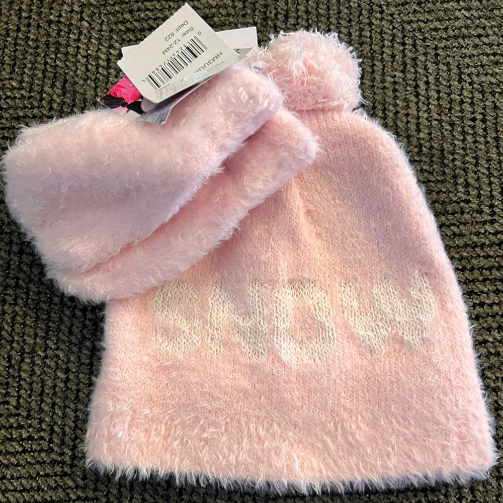 Baby Stocking Cap & Mittens
